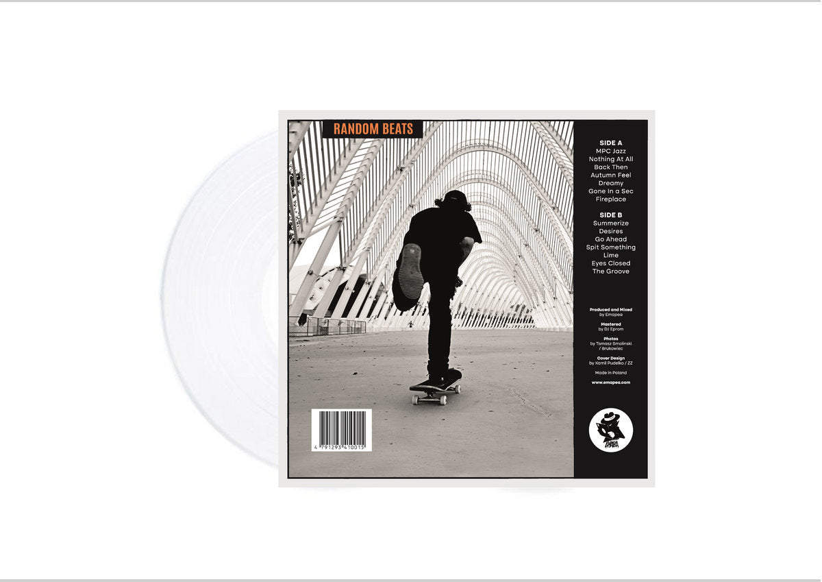 Emapea - Random Beats LP (Transparent Crystal Vinyl) | Limited Edition Boom Bap & Jazzy Hip-Hop Instrumentals